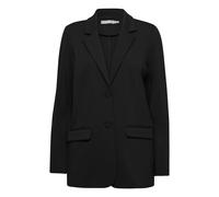 Blusenblazer FRANSA "Blazer FRLANO", Damen, Gr. M, schwarz, Obermaterial: 66% Viskose CV. 30% Polyamid PA. 4% Elasthan EL., Blazer Blusenblazer (26918930-M) schwarz