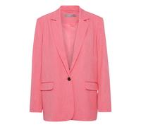 Blusenblazer FRANSA "Blazer FRMILENA", Damen, Gr. 40, rosa (camellia rose), Obermaterial: 88% Polyester PES. 8% Viskose CV. 4% Elasthan EL., Blazer Blusenblazer (59540719-40) camellia rose