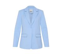 Blusenblazer ICHI "Blazer IHKATE", Damen, Gr. XL, blau (powder blau), Obermaterial: 74% Polyester PES. 22% Viskose CV. 4% Elasthan EL., Blazer Blusenblazer (51137734-XL) powder blau