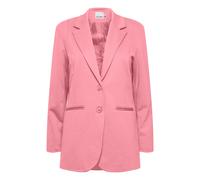 Blusenblazer ICHI "Blazer IHKATE", Damen, Gr. XXL, rosa (chateau rose), Obermaterial: 74% Polyester PES. 22% Viskose CV. 4% Elasthan EL., Blazer Blusenblazer (51816327-XXL) chateau rose