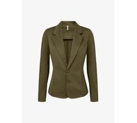 Blusenblazer SOYACONCEPT "Soya Concept Blazer SC_DANIELA", Damen, Gr. XL, 7230 misty olive, Obermaterial: 73% Polyester, 24% Viskose, 3% Elasthan, Blazer Blusenblazer (32688652-XL) 7230 misty olive