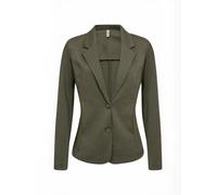 Blusenblazer SOYACONCEPT "Soya Concept Blazers SC-DANIELA", Damen, Gr. XL, grün (7920 grape leaf), Obermaterial: 73% Polyester - PES, 24% Viskose, 3% Elasthan, Blazer Blusenblazer (89164942-XL) 7920 g