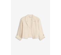 Blusenjacke aus Leinenmix 44