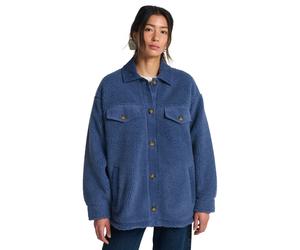 Blusenjacke BILLABONG "Coastal Waves", Damen, Gr. L, blau, Obermaterial: 100% Microfaser;, Jacken Blusenjacke (54796064-L) blau