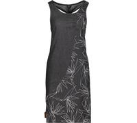 Blusenkleid ALIFE & KICKIN "Damen CameAK B Sommerkleid, Kleid", Damen, Gr. L, Normalgrößen, schwarz (schwarz denim), 95% Baumwolle, 5% Elasthan, Kleider Blusenkleid (90006110-L) schwarz denim