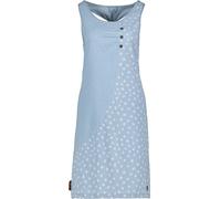 Blusenkleid ALIFE & KICKIN "Damen CameAK B Sommerkleid, Kleid", Damen, Gr. XS, Normalgrößen, blau (light denim), 95% Baumwolle, 5% Elasthan, Kleider Blusenkleid (42463363-XS) light denim