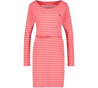 Blusenkleid ALIFE & KICKIN "Damen EllinAK B", Damen, Gr. XS, Normalgrößen, orange (coral melange), 65% Baumwolle, 35% Polyester, Kleider Blusenkleid (10829216-XS) coral melange