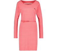 Blusenkleid ALIFE & KICKIN "EllinAK Z Longsleeve Dress Damen Langarmkleid, Kleid" Gr. L, Normalgrößen, rot (coral) Damen Kleider Blusenkleider (87964129-L)