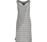 Blusenkleid ALIFE & KICKIN, Damen, Gr. L, Normalgrößen, steal denim, 95% Baumwolle, 5% Elasthan, Rundhals, Kleider Blusenkleid (17432906-L) steal denim
