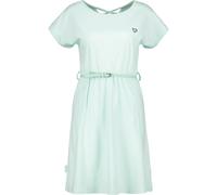 Blusenkleid ALIFE & KICKIN, Damen, Gr. M, Normalgrößen, aqua, 65% Baumwolle, 35% Polyester, Rundhals, Kleider Blusenkleid (30986422-M) aqua
