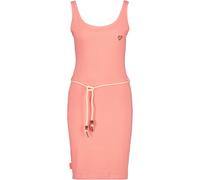 Blusenkleid ALIFE & KICKIN, Damen, Gr. M, Normalgrößen, peach, 60% Baumwolle, 40% Polyester, Rundhals, Kleider Blusenkleid (88885066-M) peach