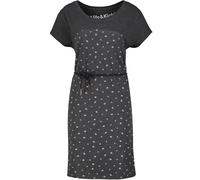 Blusenkleid ALIFE & KICKIN, Damen, Gr. S, Normalgrößen, grau (moonless melange), 65% Baumwolle, 35% Polyester, Rundhals, Kleider Blusenkleid (55037708-S) moonless melange