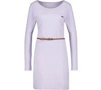 Blusenkleid ALIFE & KICKIN, Damen, Gr. S, Normalgrößen, lila (orchid melange), 65% Baumwolle, 35% Polyester, Rundhals, Kleider Blusenkleid (29615101-S) orchid melange