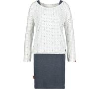 Blusenkleid ALIFE & KICKIN "Damen SunnyAK", Damen, Gr. XS, Normalgrößen, blau (cloudy), 65% Baumwolle, 35% Polyester, Kleider Blusenkleid (25571637-XS) cloudy