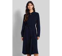 Blusenkleid BUGATTI, Damen, Gr. 40, Normalgrößen, blau (marine), 100% Lyocell, unifarben, normal, Kleider Blusenkleid, besonders sanft zur Haut (27802665-40)