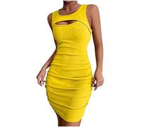 Blusenkleid Damen Sale Angebote Kurzarm Knielang Blumen Leicht Tunika Freizeit Kleid meine bestellungen anzeigen Ärmellos Tüll A-Linie Bodenlang Brautjungfernkleider A-Linie Ärmellos Hohe Taille