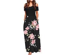 Blusenkleid Damen Sale Angebote Vintage Kleid Ärmellos Rückenfrei Elegant Cocktail Kleid Hohe Taille Elegant Kurze Gerafftes Freizetikleider mit Rüschen meine bestellungen anzeigen Übergroß A-Lin