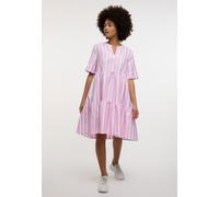 Blusenkleid ETERNA "LOOSE FIT", Damen, Gr. 46, Normalgrößen, rosa, 59% cotton, 41% Leinen, Kleider Blusenkleid (51406304-46)