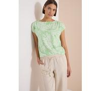 T-Shirt in Ausbrenner-Optik