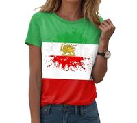 Blusenshirt Grün Jeansbluse Spaghettiträger Blaue Jeans Enge Spaghettiträgern Bunte Eckigem Wickel Asiatische Karoblusen Langärmelige Button Cooles Animal Geometrisches Polyester Bhhemden Format