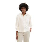 Blusenshirt MARC O'POLO "aus LENZING™ ECOVERO™", Damen, Gr. L, weiß cotton, Obermaterial: 94% Viskose, 6% Elasthan, unifarben, loose fit, Shirts Blusenshirt (84702351-L) weiß cotton