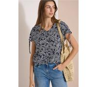 Blusenshirt mit gerafftem Detail