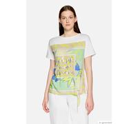 Blusenshirt mit Schleifenknoten Patch Cream/Green 42