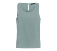 Blusenshirt ONLY "ONLNOVA LIFE VIS S/L TOP SOLID", Damen, Gr. 34, blau (abyss), Web, Obermaterial: 100% Viskose, unifarben, regular fit, Rundhals, Shirts Blusenshirt (78223166-34)