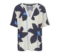 Blusenshirt tiefer V-Öffnung oui weiss 40
