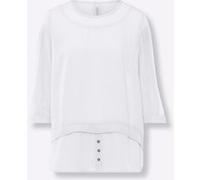 Blusenshirt weiß 36
