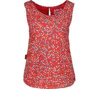 Blusentop ALIFE & KICKIN "Damen GiuliaAK B Kurzarmbluse, Bluse", Damen, Gr. XL, rot (salsa), 100% Polyester, Blusen Blusentop (32006011-XL) salsa