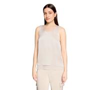 Blusentop BETTY BARCLAY "Damen unifarben", Damen, Gr. 48, gelb, Obermaterial: 100% Polyester; Futter: 100% Polyester, figurumspielend normal, V-Ausschnitt, Blusen Blusentop (68506329-48) gelb