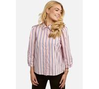 Blusentop LIBERTÉ ESSENTIEL "Liberté Essentiel Shirt FLORA", Damen, Gr. L, rosa (rose blau stripe), Obermaterial: 100% Baumwolle, Blusen Blusentop (79242862-L) rose blau stripe