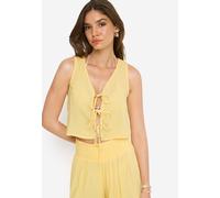 LSCN BY LASCANA Blusentop Damen pastel yellow Gr.36