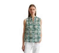 Blusentop MARC O'POLO "aus leichtem Baumwoll-Voile", Damen, Gr. 32, mi24, Obermaterial: 100% Baumwolle, unifarben, regular fit normal, Blusen Blusentop (86120958-32) mi24