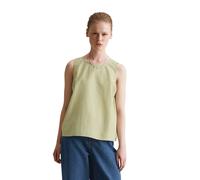 Marc O'Polo Denim Blusentop mit Rundhalsausschnitt in Schilf, Größe S