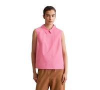 Blusentop MARC O'POLO DENIM "mit Falten-Detail im Rücken", Damen, Gr. XXS, soft pink, Obermaterial: 100% Baumwolle, unifarben, regular fit normal, normaler Saum, Blusen Blusentop (92091336-XXS) soft p