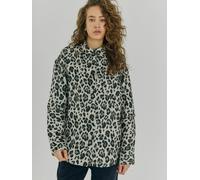 Blusentop NORR "NORR Shirt Lelo", Damen, Gr. 36, leo print, Obermaterial: 100% Polyester, Blusen Blusentop (90961640-36) leo print