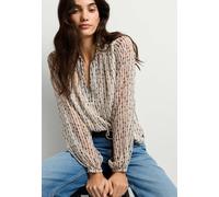 Blusentop PEPE JEANS "blouse FALINA SHIRT", Damen, Gr. S, bunt (powder rose pink), 100% Polyester, Blusen Blusentop (71582739-S) powder rose pink
