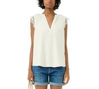 qs - Bluse creme - Gr. - 36