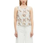 Top aus Viskosemix mit regulierbarem Bund 36 braun|mehrfarbig 2179130.89A4.36