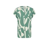 Blusentop SOYACONCEPT "Soya Concept Shirt SC-CHANISE", Damen, Gr. XL, grün (7505c frosty spruce combi), Obermaterial: 100% Viskose, Blusen Blusentop (50272207-XL) 7505c frosty spruce combi