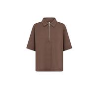 Blusentop SOYACONCEPT "Soya Concept Shirt SC", Damen, Gr. S, 8694 hot fudge, Obermaterial: 48% Modal, 48% Polyester, 4% Elasthan, Blusen Blusentop (64639858-S) 8694 hot fudge