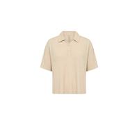 Blusentop SOYACONCEPT "Soya Concept Shirt SC-DELIA", Damen, Gr. S, beige (8008 sand), Obermaterial: 60% Viskose, 38% Polyester, 2% Elasthan, Blusen Blusentop (84787957-S) 8008 sand