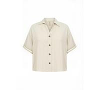 Blusentop SOYACONCEPT "Soya Concept Shirt SC-FABRINA", Damen, Gr. S, 1661 sand, Obermaterial: 90% Viskose, 10% Polyamid, Blusen Blusentop (66414812-S) 1661 sand