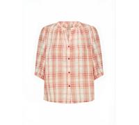 Blusentop SOYACONCEPT "Soya Concept Shirt SC-FARUS", Damen, Gr. L, rosa (3212c salmon combi), Obermaterial: 100% Baumwolle, Blusen Blusentop (52613433-L) 3212c salmon combi