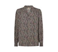 Blusentop SOYACONCEPT "Soya Concept Shirt SC-ILANA 3", Damen, Gr. S, bunt (4975c wine combi), Obermaterial: 100% Viskose, Blusen Blusentop (27554408-S) 4975c wine combi