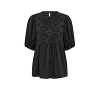 Blusentop SOYACONCEPT "Soya Concept Shirt SC_LORAINE", Damen, Gr. M, 9999 schwarz, Obermaterial: 100% Baumwolle, Blusen Blusentop (68649107-M) 9999 schwarz