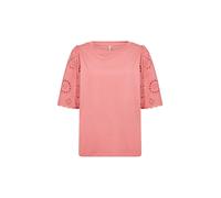 Blusentop SOYACONCEPT "Soya Concept Shirt SC-LORAINE", Damen, Gr. S, rosa (4390 rapture rose), Obermaterial: 100% Baumwolle, Blusen Blusentop (13057757-S) 4390 rapture rose