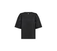 Blusentop SOYACONCEPT "Soya Concept Shirt SC-LORAINE", Damen, Gr. XXL, 9999 schwarz, Obermaterial: 100% Baumwolle, Blusen Blusentop (88188607-XXL) 9999 schwarz